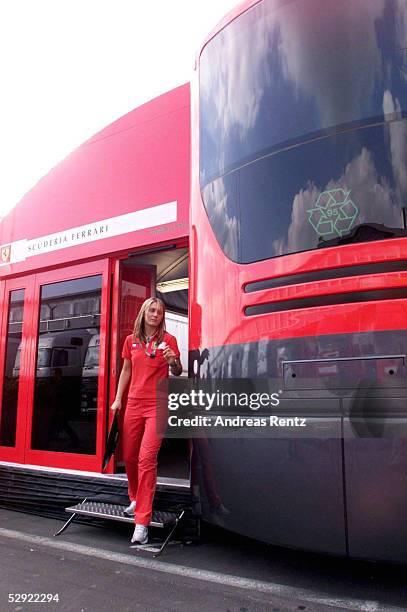 Nuerburgring; Das neue FERRARI MOTORHOME aus ueberwiegend Recycling-Material