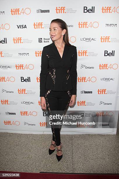 Julianne Nicholson at the "Black Mass" premiere during the 40th Toronto International Film Festival