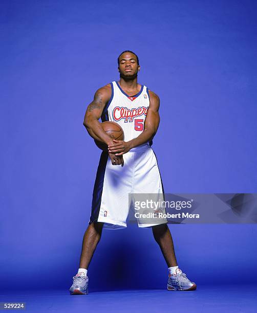 Corey Maggette of the Los Angeles Clippers poses for a studio portrait on Media Day in Los Angeles, California. NOTE TO USER: It is expressly...