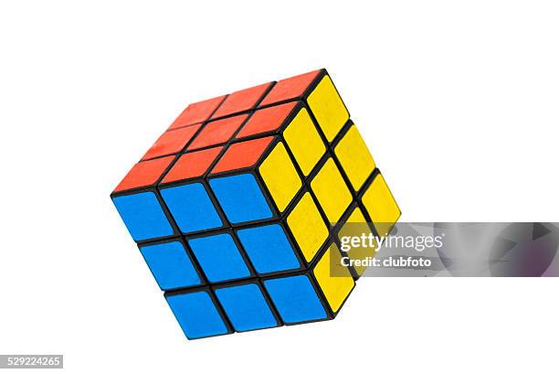 rubiks cube - rubik's cube stockfoto's en -beelden