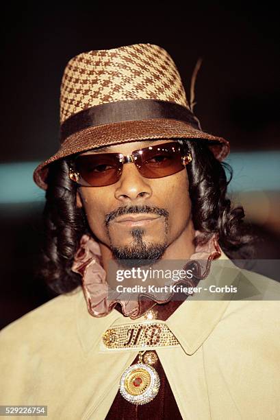 Rapper Snoop Dogg, early 2000s.