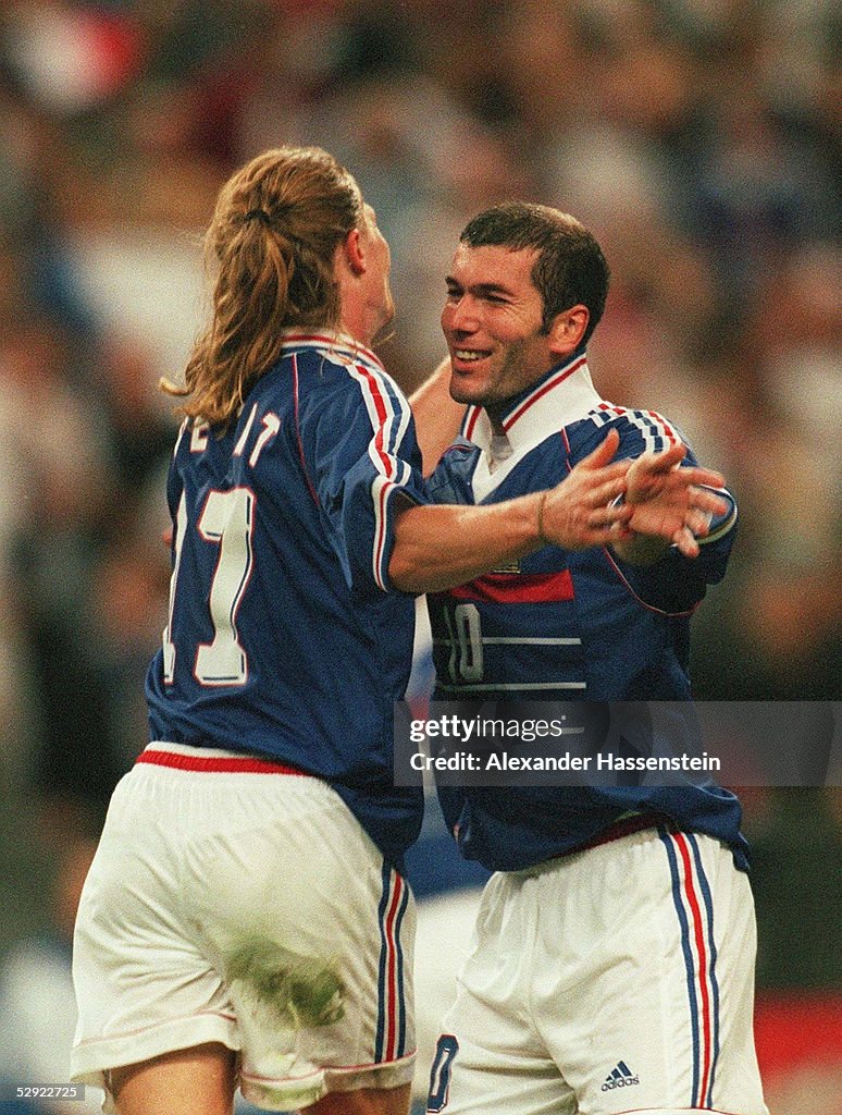 FUSSBALL: WM FRANCE 98, FINALE Paris, 12.07.98