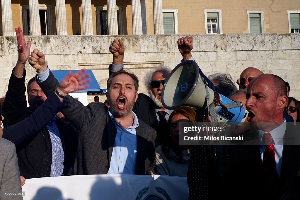 General Strikes In Athens