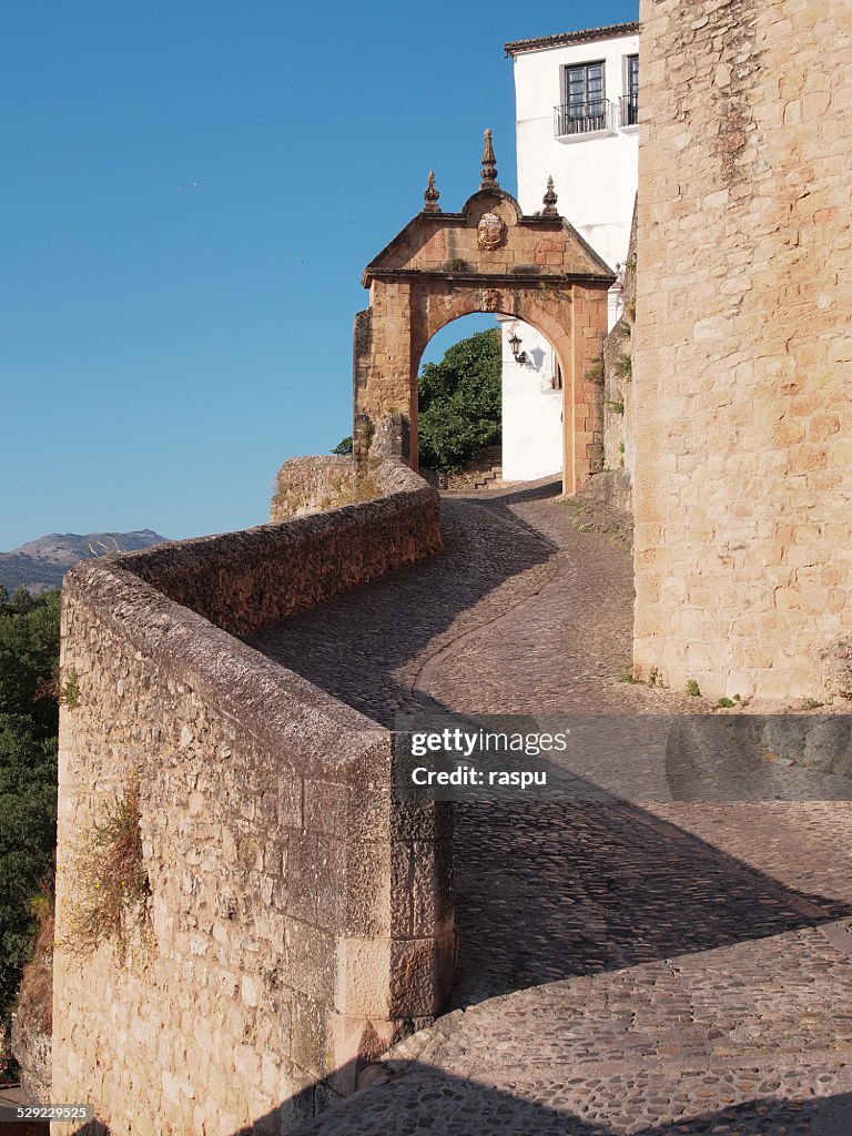 An old gate in Ronda