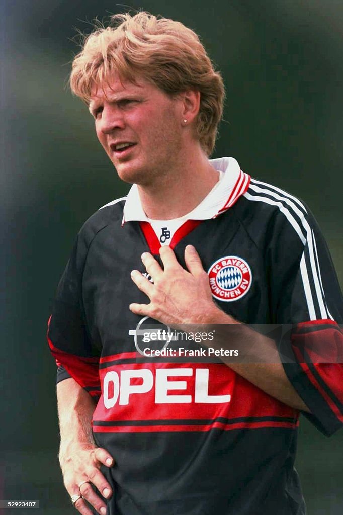 FUSSBALL: 1. BUNDESLIGA 98/99 1. BAYERN-TRAINING, 01.07.98