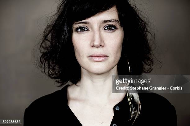 France - Actress - Helene Seuzaret- Photographed in Montreuil - France