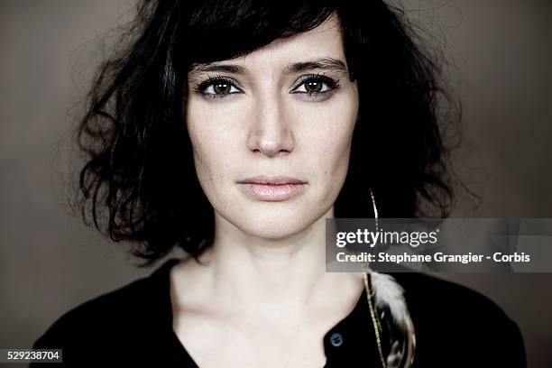 France - Actress - Helene Seuzaret- Photographed in Montreuil - France