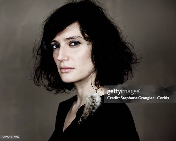 France - Actress - Helene Seuzaret- Photographed in Montreuil - France