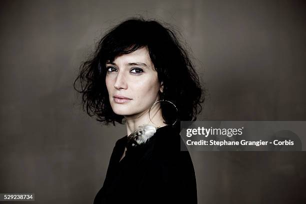 France - Actress - Helene Seuzaret- Photographed in Montreuil - France