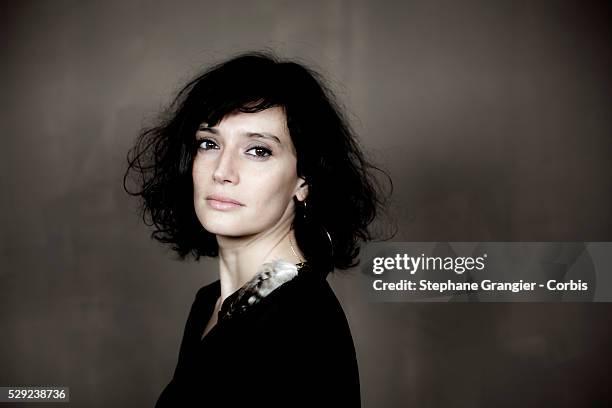 France - Actress - Helene Seuzaret- Photographed in Montreuil - France