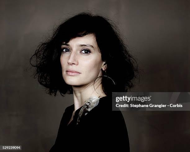 France - Actress - Helene Seuzaret- Photographed in Montreuil - France