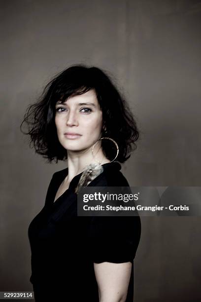 France - Actress - Helene Seuzaret- Photographed in Montreuil - France