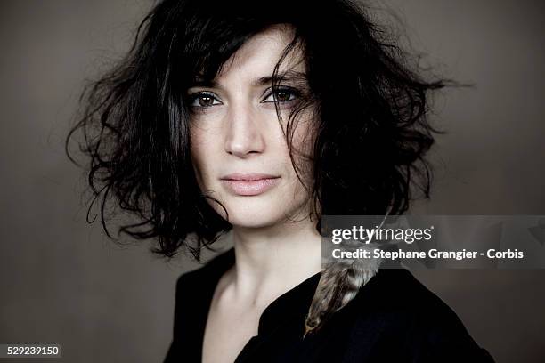 France - Actress - Helene Seuzaret- Photographed in Montreuil - France