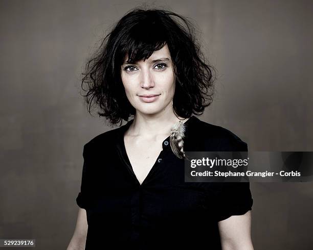 France - Actress - Helene Seuzaret- Photographed in Montreuil - France