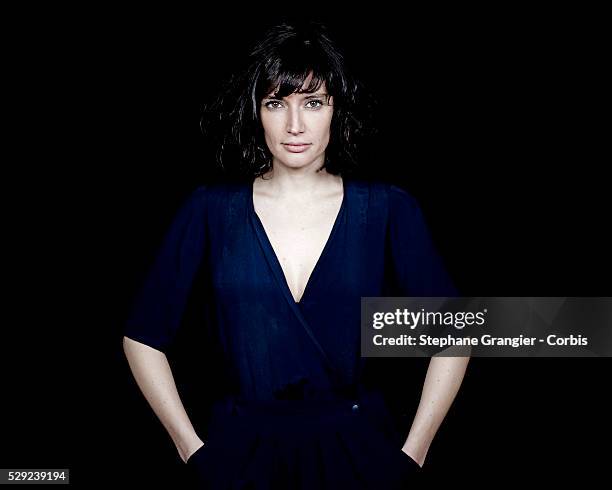 France - Actress - Helene Seuzaret- Photographed in Montreuil - France