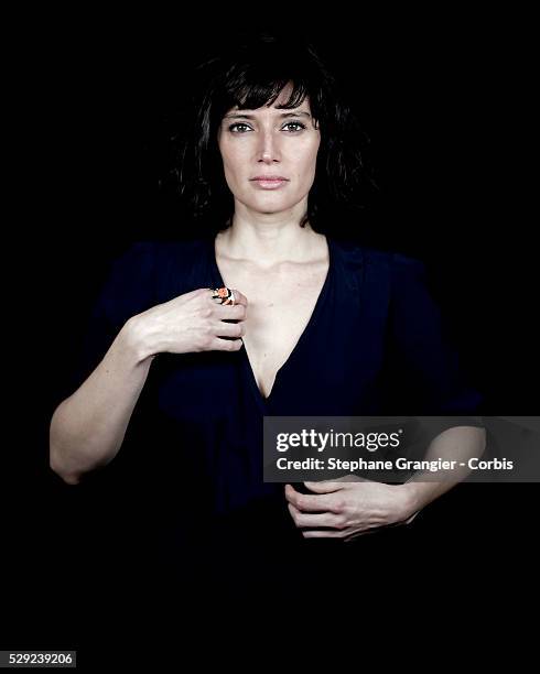 France - Actress - Helene Seuzaret- Photographed in Montreuil - France