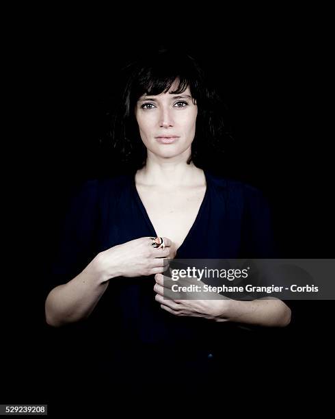 France - Actress - Helene Seuzaret- Photographed in Montreuil - France