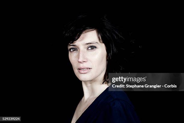 France - Actress - Helene Seuzaret- Photographed in Montreuil - France