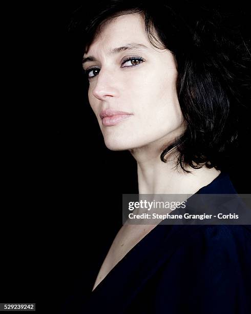 France - Actress - Helene Seuzaret- Photographed in Montreuil - France