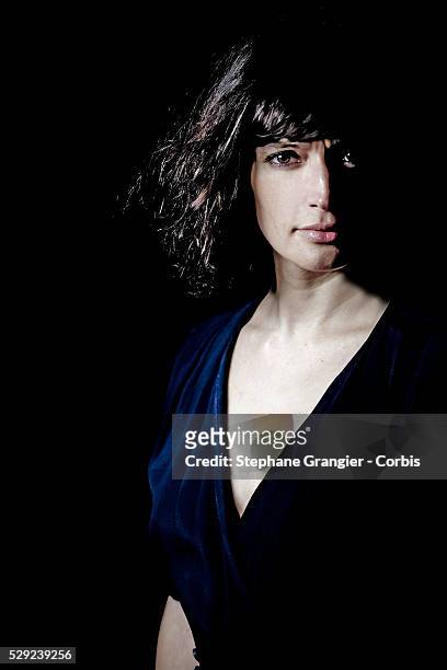 France - Actress - Helene Seuzaret- Photographed in Montreuil - France