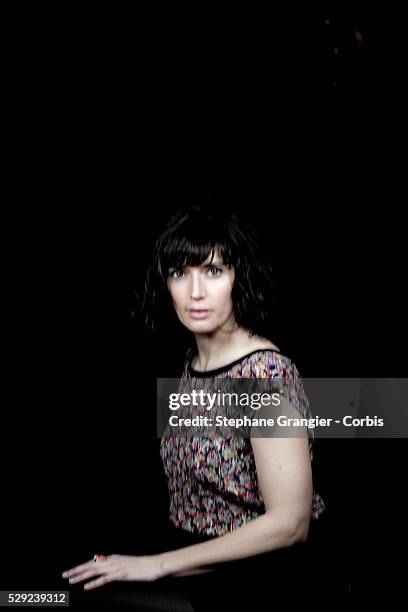 France - Actress - Helene Seuzaret- Photographed in Montreuil - France