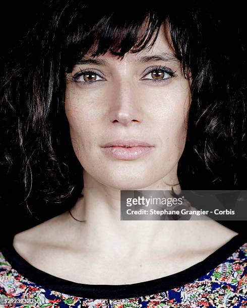 France - Actress - Helene Seuzaret- Photographed in Montreuil - France