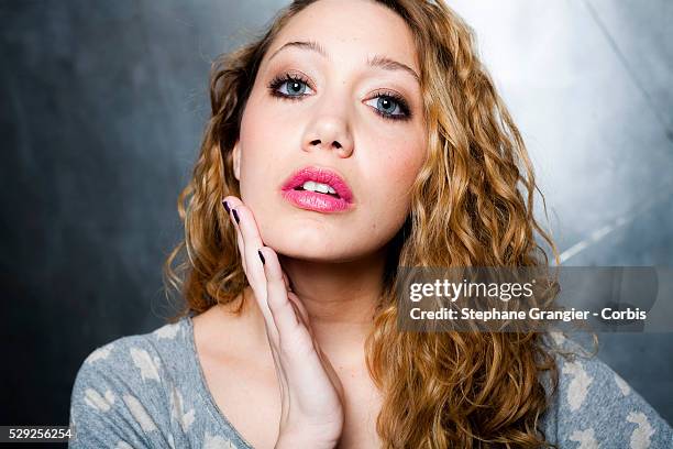 Louise Chabat, actress, photographed in Paris