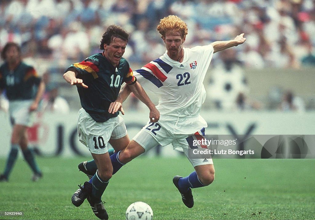 FUSSBALL: US CUP 1993 GER- USA 4:3