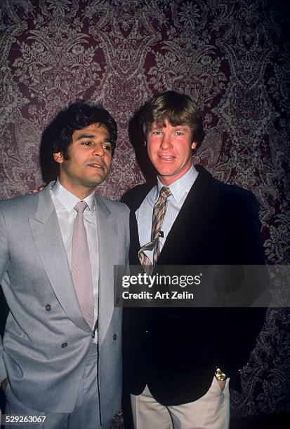 Larry Wilcox and Erik Estrada; circa 1970; New York.