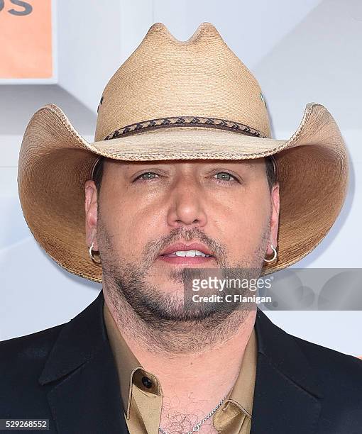 Musician Jason Aldean attends the 51st Academy Of Country Music Awards at MGM Grand Garden Arena on April 3, 2016 in Las Vegas, Nevada.