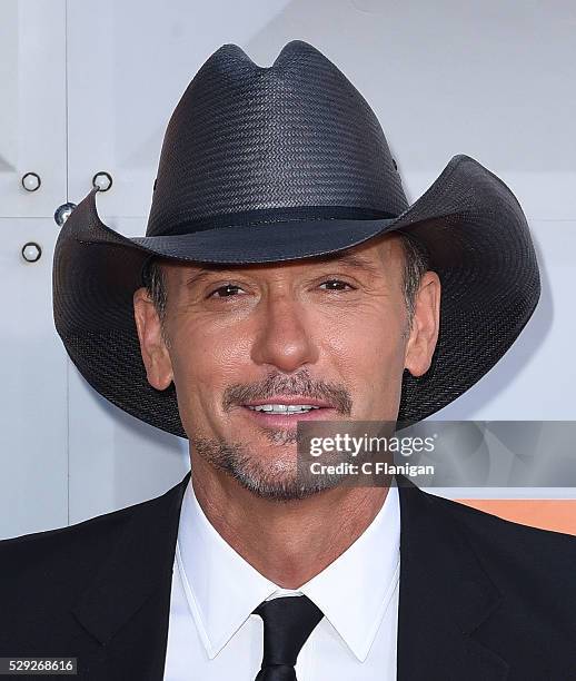 Musician Tim McGraw attends the 51st Academy Of Country Music Awards at MGM Grand Garden Arena on April 3, 2016 in Las Vegas, Nevada.