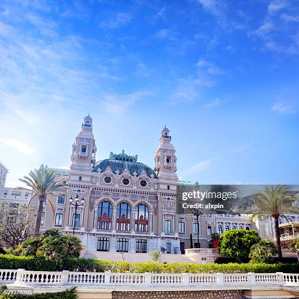 opera house, mónaco - monte carlo imagens e fotografias de stock