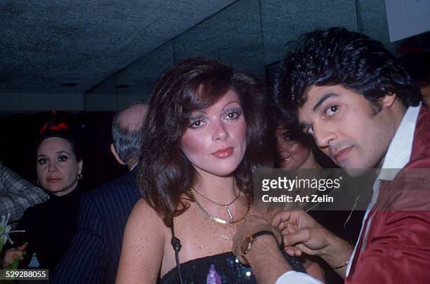 Erik Estrada with his girlfriend; Stacy; circa 1970; New York.