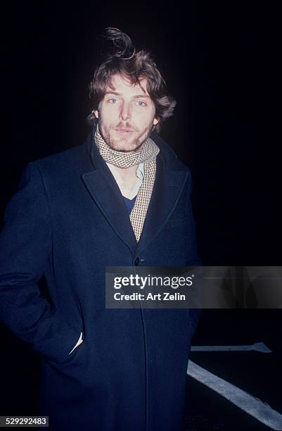 Christopher Reeve; close-up; circa 1970; New York.