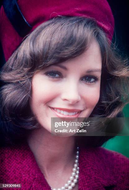 Jaclyn Smith as Jackie Kennedy for the movie Jacqueline Bouvier Kennedy 1981.