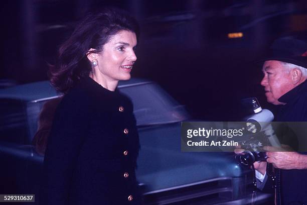 Jacqueline Kennedy Onassis; circa 1970; New York.