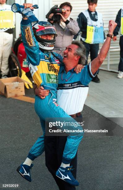 FORMEL 1: GP VON PAZIFIK 1995, Nachrichtenfoto