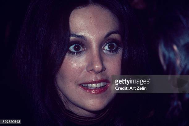 Marlo Thomas full face close-up; circa 1970; New York.