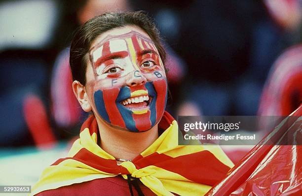 Rotterdam, , FC BARCELONA - PARIS.ST.GERMAIN 1:0, FC BARCELONA - FAN/weiblich