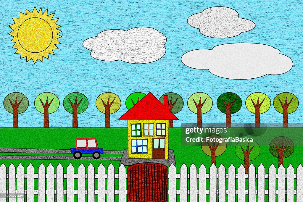 Suburban house