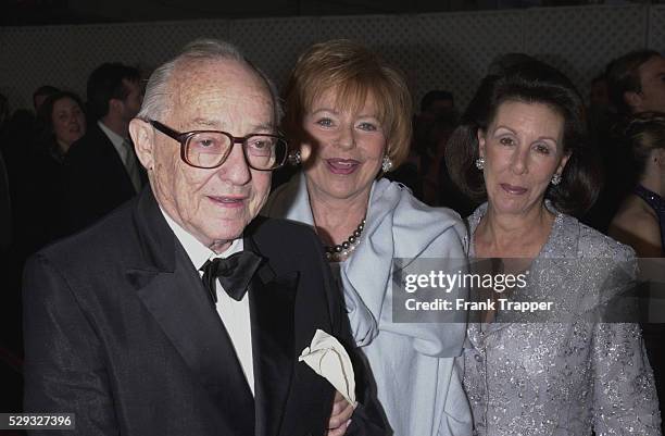 James Nederlander with his wife and a friend.