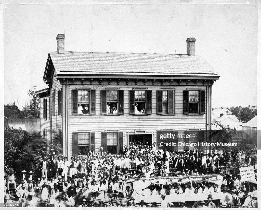 Lincoln campaign rally