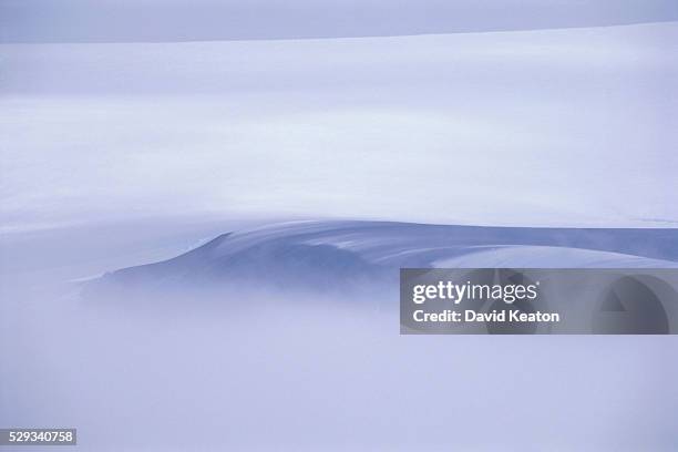 glacial striations on snow field - snowfield fotografías e imágenes de stock