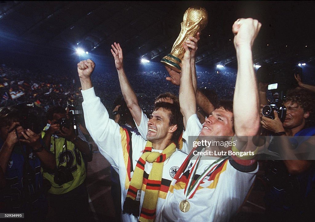 FUSSBALL: WM 1990, FINALE, ARGENTINIEN - DEUTSCHLAND