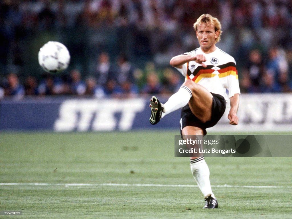 FUSSBALL: WM 1990, FINALE, ARGENTINIEN - DEUTSCHLAND