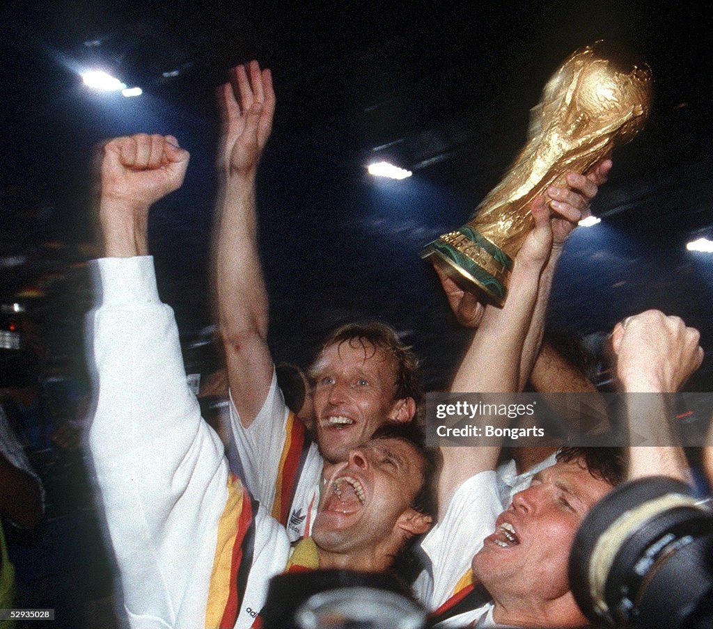 BREHME, LITTBARSKI, MATTHAEUS/WELTMEISTER 1990