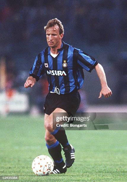 Rom; AS ROM - INTER MAILAND 0:1; Andreas BREHME/INTER MAILAND