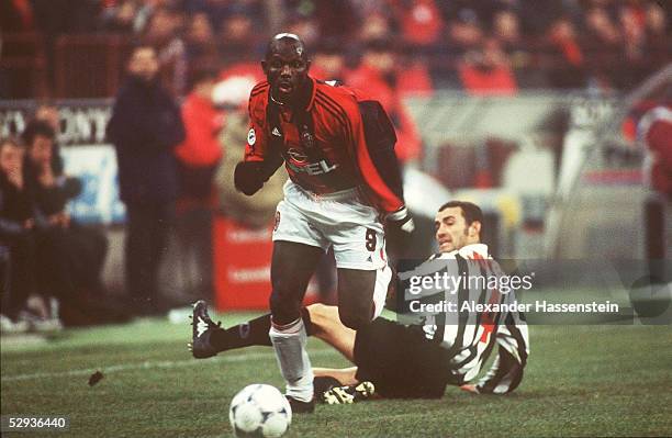 George WEAH/MAILAND, MONTERO/TURIN - SPIELSZENE -