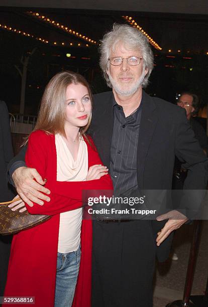 Charles Shyer and daughter Hallie at the special screening of "The Affair of The Necklace."