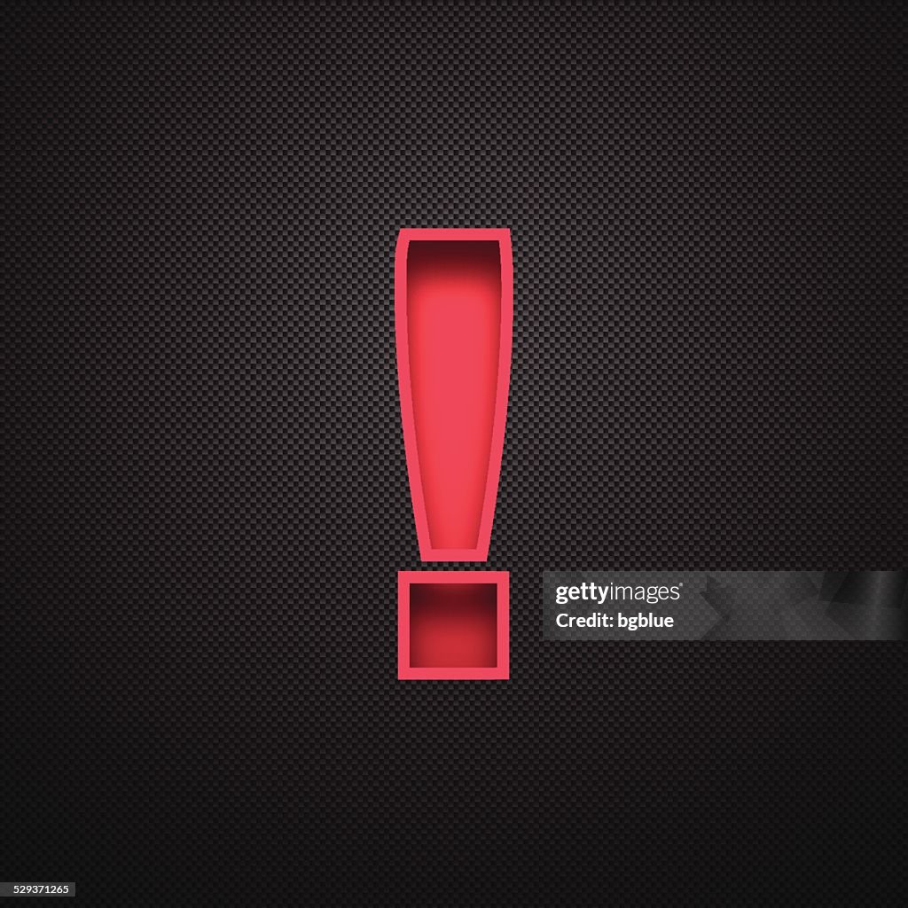 Red Rage Exclamation Mark Red Exclamation Mark